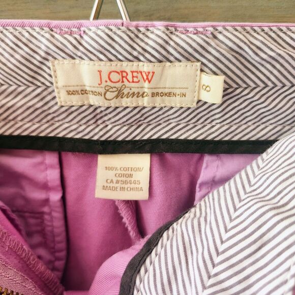 J. Crew Chino Shorts - Size 8 - Picture 2 of 5